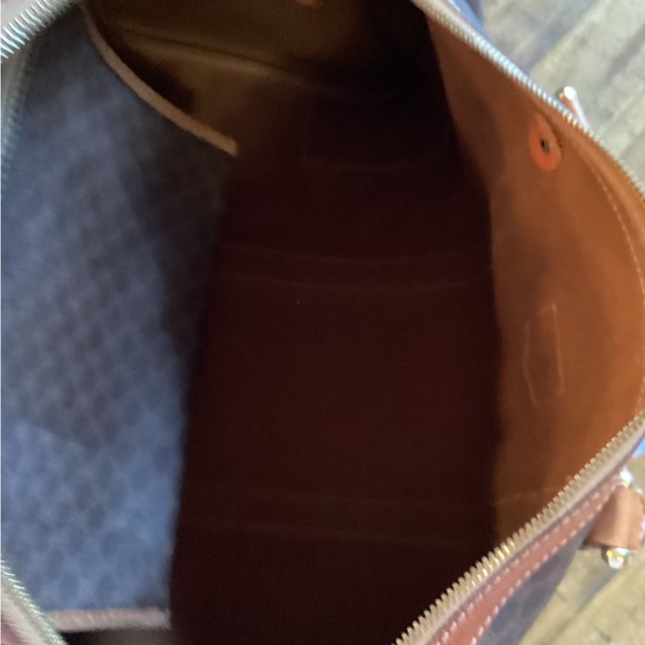 Authentic vintage, Celine Macadam travel tote, Boston bag. - Picture 6 of 14